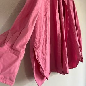 Pink Button-up Shirt